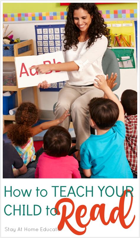 How To Teach Your Child To Read In Preschool Stay At Home Educator