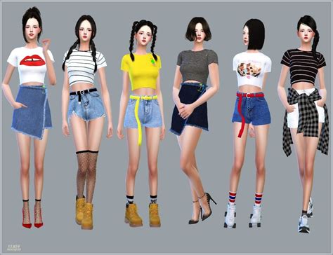 Kelly 21 Sims 4 Cc Sims The Sims 4 Roupas E The Sims Images And