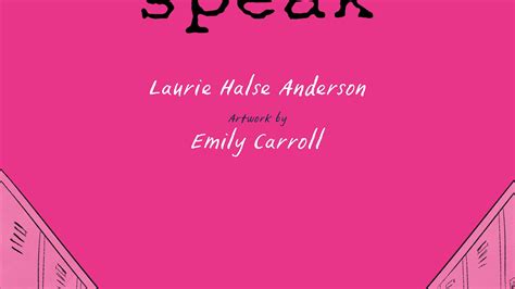 Speak The Graphic Novel By Laurie Halse Anderson Books Hachette