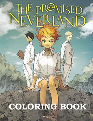 The Promised Neverland Coloring Book 50 High Quality Illustrations