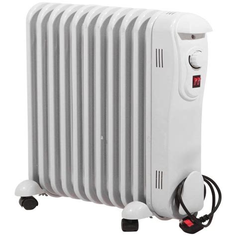 Oil Filled Radiator Heater Portable Electric