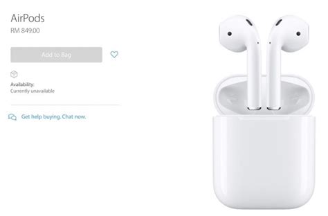 Check out our airpods pro selection for the very best in unique or custom, handmade pieces from our headphones shops. Apple Malaysia's Online Store Reveals Price of AirPods in ...