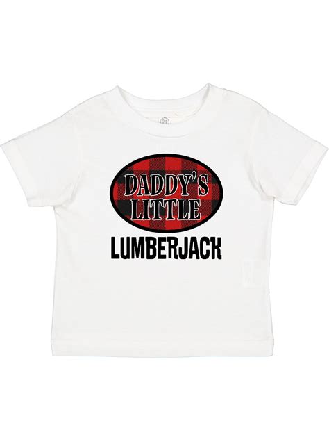 Inktastic Daddy Little Lumberjack Plaid T Baby Boy T Shirt