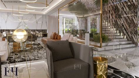 392 3d villa models available for download. Luxury modern villa interior design in Dubai UAE|Fancy ...