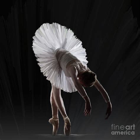 Ballerina 4321w Painting By Gull G Fine Art America