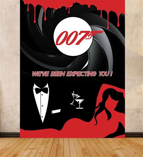 James Bond 007 Scene Setter Backdrop Photo Shoot Background 15m X 2m