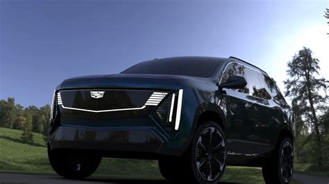 2024 Cadillac Escalade Iq Imagined With New Design Language And Dark Or