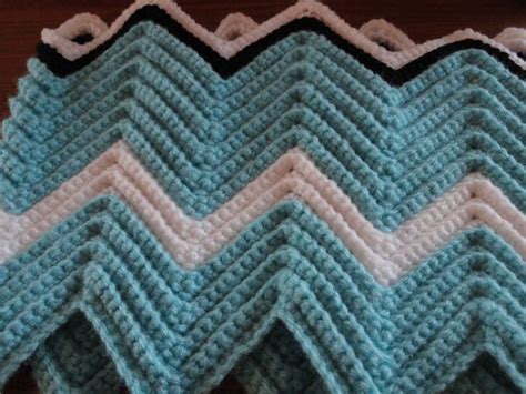 Chevron Crochet Afghan Patterns For Beginner Crochet