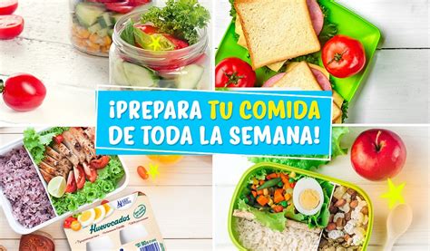 Tips Para Preparar La Comida De La Semana En Un Día