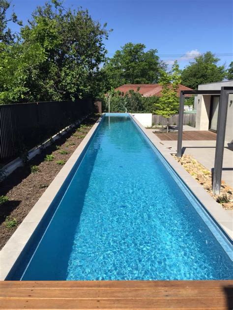 Lots of pool garden to choose from. Minimum Size Of Lap Pools | Swimming pools backyard, Lap ...