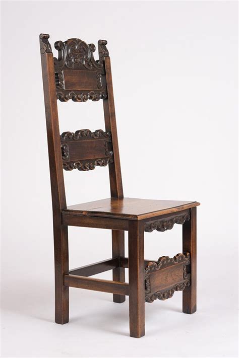 The distinctive design was inspired by the traditional chairs with wide armrests that mogensen had seen in spain. Set of Six Spanish Style Dining Chairs For Sale at 1stdibs