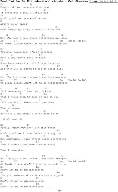 Let It Be Text Und Akkorde Let It Be Me Je T Appartiens Guitar Chords