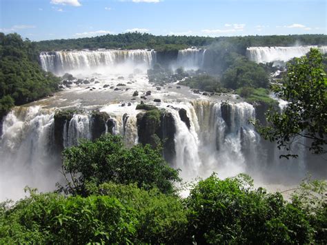 Iguazu Falls Waterfall In South America Travelling Moods