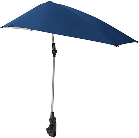 Adjustable Umbrella With Universal Clamp Beach Clamp On Umbrellas