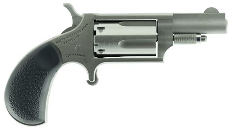 Naa 22mgrc Mini Revolver Revolver Single 22 Mag 163″ 5 Rd Black Rubber