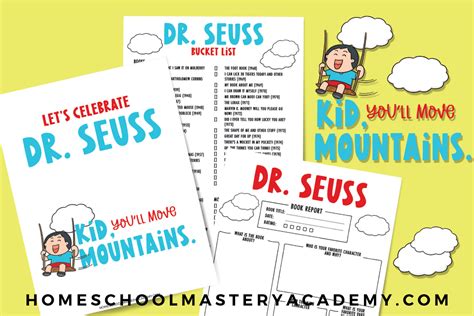 Celebrate The Magic Of Dr Seuss With The Dr Seuss Bucket List And Book