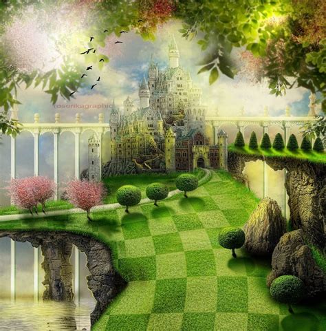 Create A Fantasy Castle In Photoshop Inspired By The Movie Alice In
