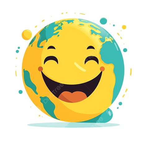 Cara Sonriente De Dibujos Animados Del Día Mundial De La Sonrisa Png