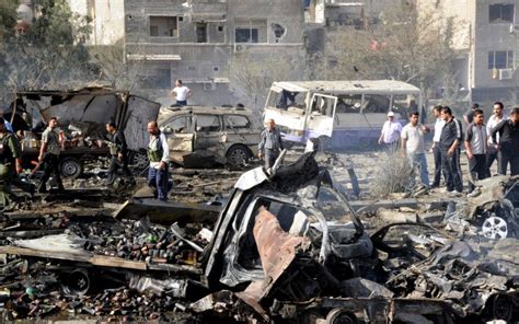 Graphic Content Damascus Rocked With Explosions