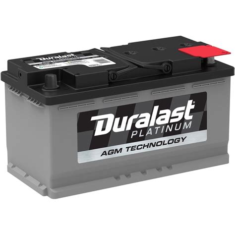 Duralast Platinum Battery H8 Agm Group Size 49 900 Cca