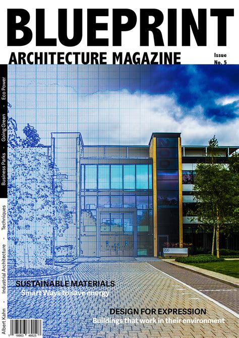 Architectural Magazine Front Cover On Behance