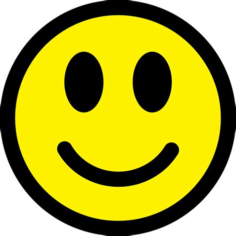 Feliz Sonriente Emoji Emoticon Cara Cartoon Icono Imagen Vector De