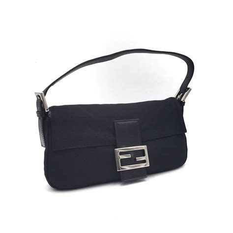 Leather Fendi Handbag Strappy