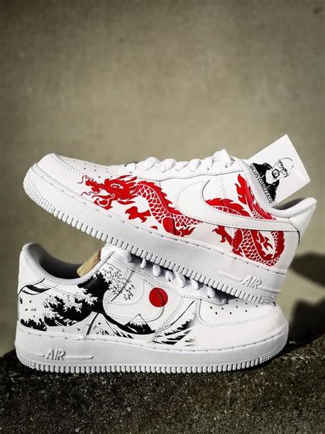 We did not find results for: Custom sneakers Nike Air Force 1 'Red dragon х The Great Wave off Kanagawa' in 2020 | Nike shoes ...