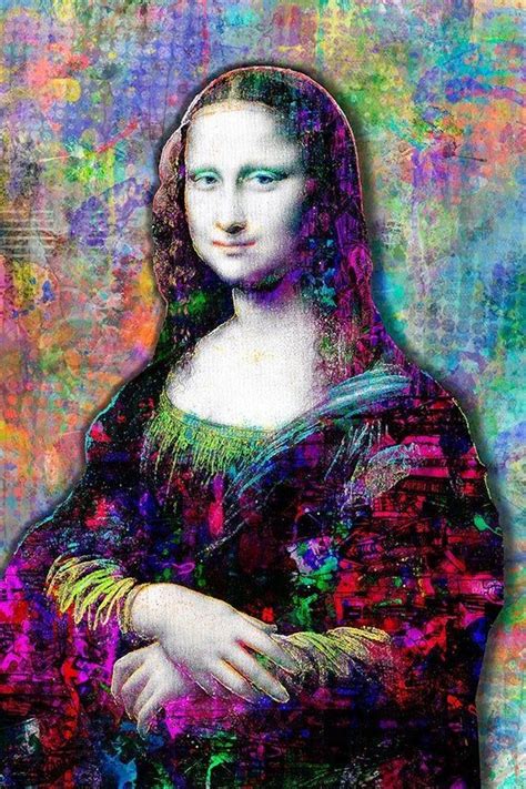 Mona Lisa Print Mona Lisa Art Mona Lisa Tribute Artwork Mona Lisa
