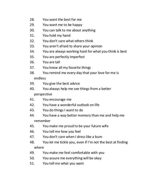 52 Reasons Why I Love You Examples Quoteseverydaywebsite Reasons