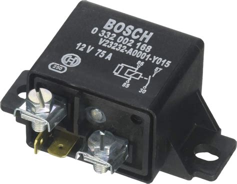 Bosch 0332002168 Normal Open Power Relays Pins 12 V 75 A