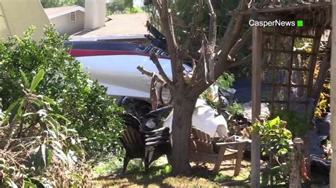Riverside Plane Crash 1 Dead After Small Plane Crashes Into