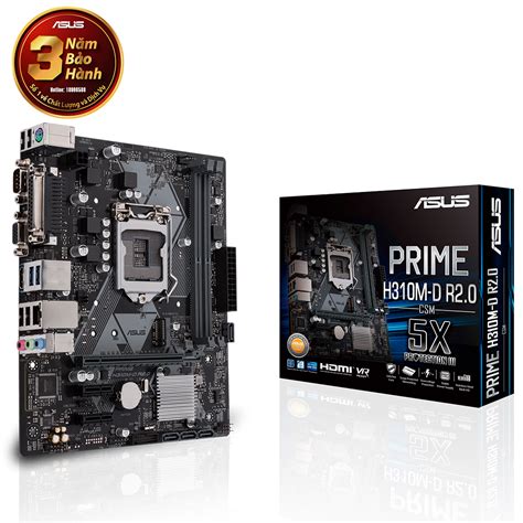 Mainboard Asus Prime H310m D R20 Csm Intel H310 Lga 1151 V2 M Atx