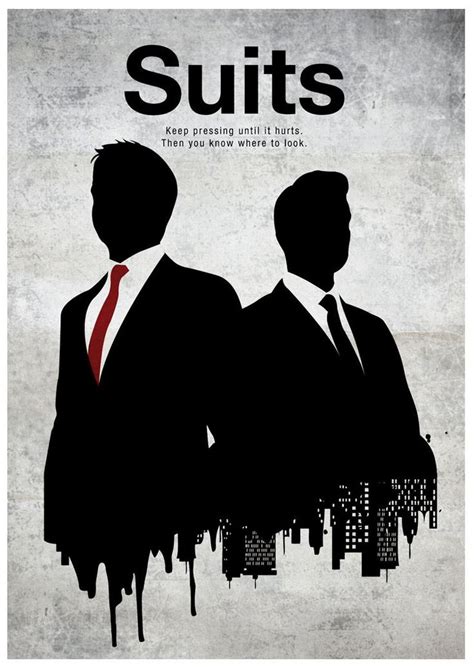 Suits Tv Series Poster Suits American Tv Series Poster Etsy Suits