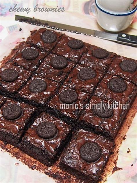 Making a cake without fat will give you a. Chewy Brownies Shiny Crust (Akhirnya) | Chewy brownies, Cake flavors, Resep cake