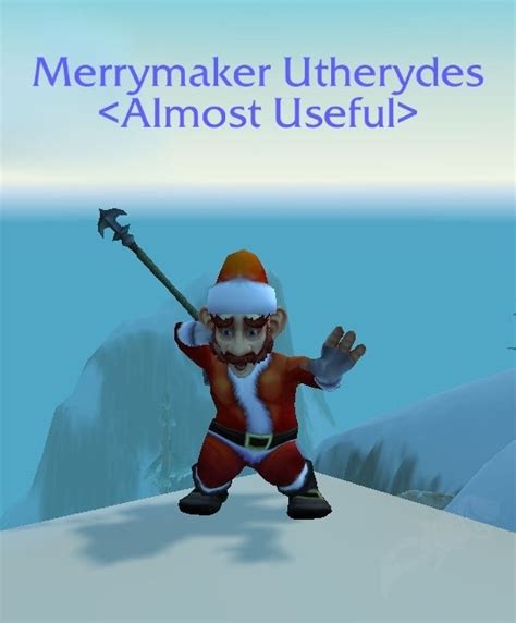 So now, everyone who's been doing the achievements since merrymaker, have to wait longer than a year since it was first announced? Merrymaker - Achievement - World of Warcraft