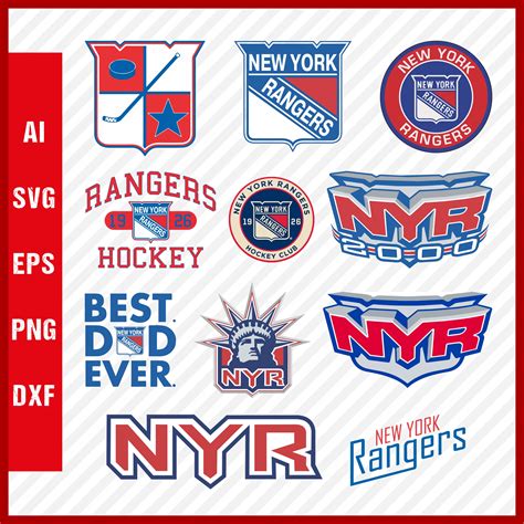 New York Rangers Logo Ny Rangers Svg Cut Files Layered Svg Inspire