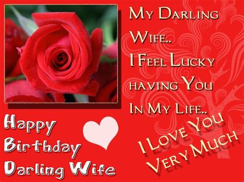 Happy Birthday Wishes For Wife Birthday To Wife