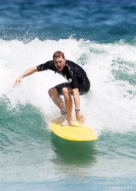 Michael Fassbender Shirtless At Bondi Beach Pictures Popsugar