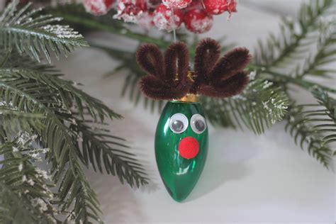 Diy Reindeer Ornaments Christmas Craft For Kids