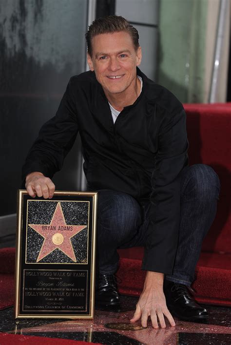 Bryan Adams Honored With Walk Of Fame Star Cbs Los Angeles