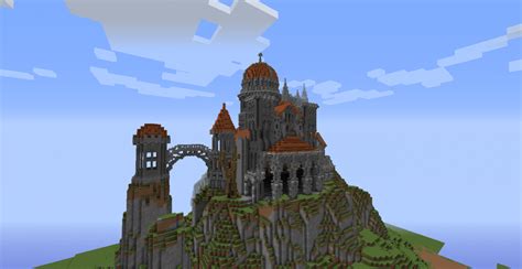 Hillside Castle Minecraft Project