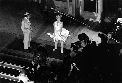 Syi Sc On Set By Bill Kobrin Marilyn Monroe White Dress Norma Jean