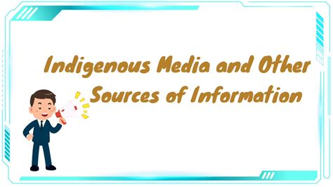 Indigenous Media And Other Sources Of Media Youtube