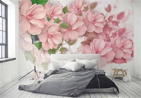 Floral Wallpaper Pink Wallpaper And Flower Dec14535 Buy In Store