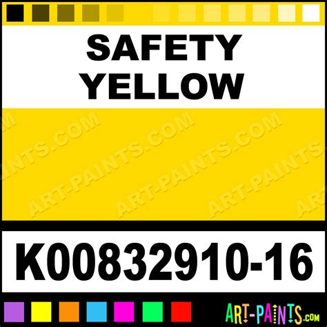 Safety Yellow High Gloss Enamel Paints K00832910 16 Safety Yellow
