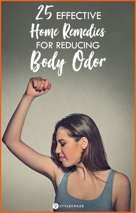 How To Get Rid Of Body Odour With Natural Remedies Body Odor Body