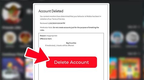 How To Delete Your Account In Roblox August 2020 Youtube