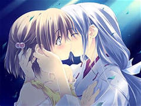 Maybe you would like to learn more about one of these? Japanese Girls Kissing in Anime
