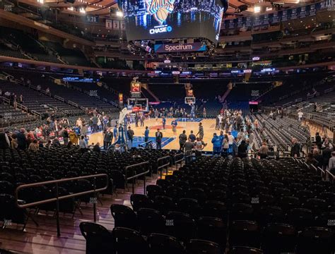 Madison Square Garden Section 205 View